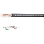 FBT M222 Microphone Cable 2Core+Screen Black 100M