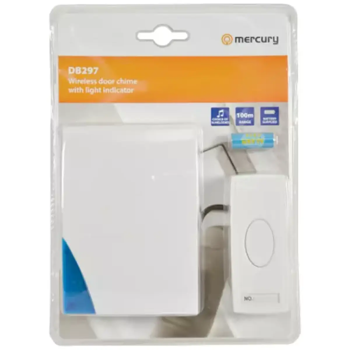 Mercury - Wireless Door Chime With Light Indicator - Image 2