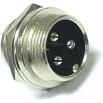 Tva Connector Multipin Male Chassis Mount 3PIN
