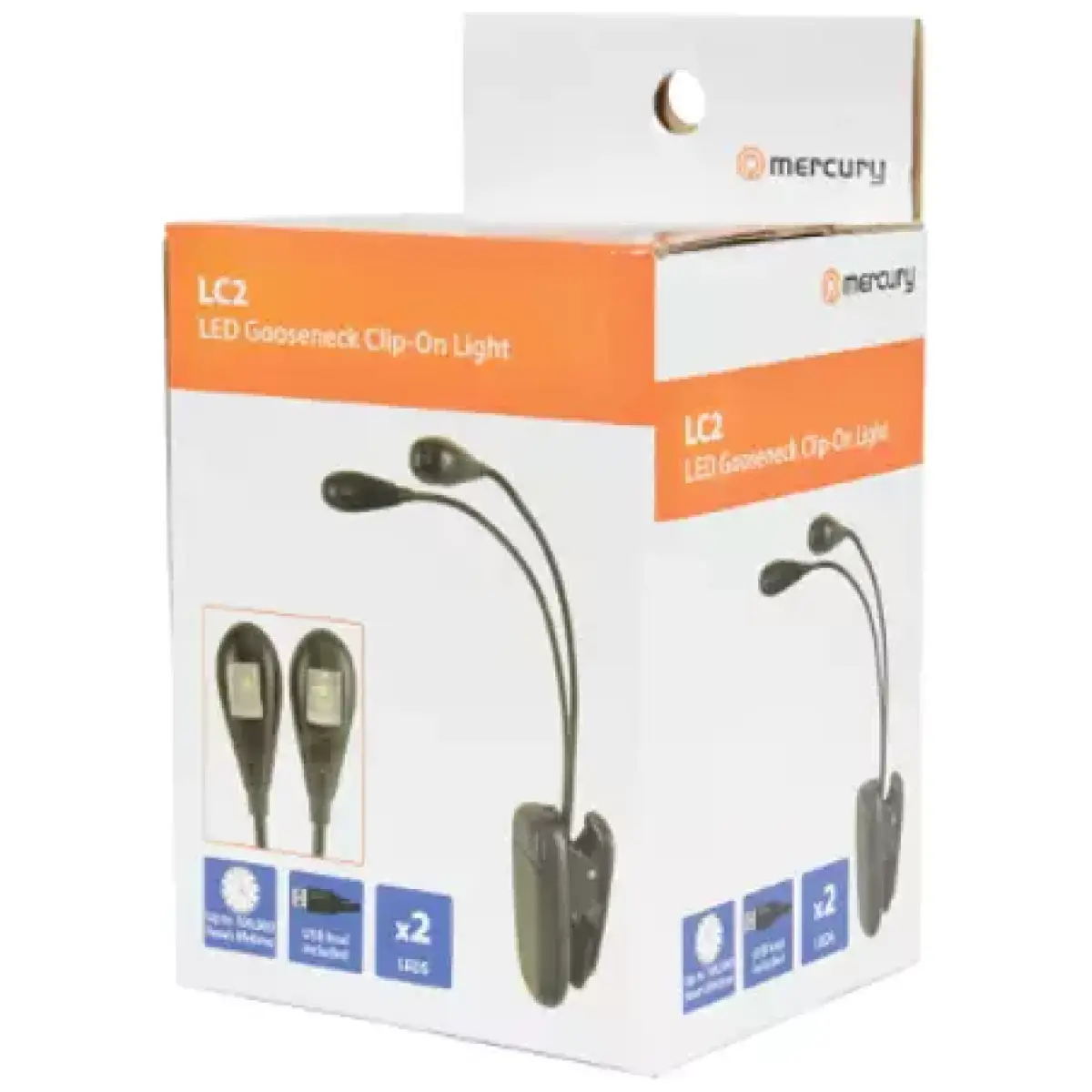 Mercury - Led Gooseneck Clip - On Lights - Image 3