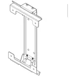 Fbt Kr - W8S WALL MOUNT BRACKET FOR KEIRON 8S BLACK