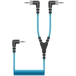 Sennheiser CL 35-Y Coiled Audio Y-Cable