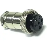 Tva Connector Multipin Female Inline 6PIN