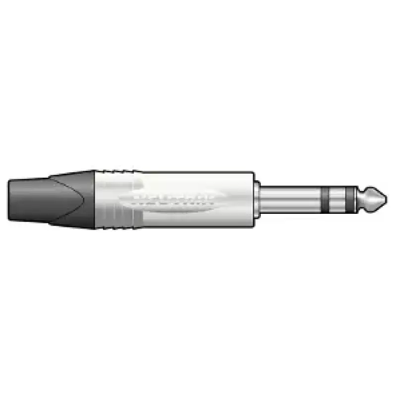 Neutrik Connector 6.3MM Stereo Male Metal