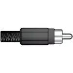 Tva Connector Rca Inline Male Grey