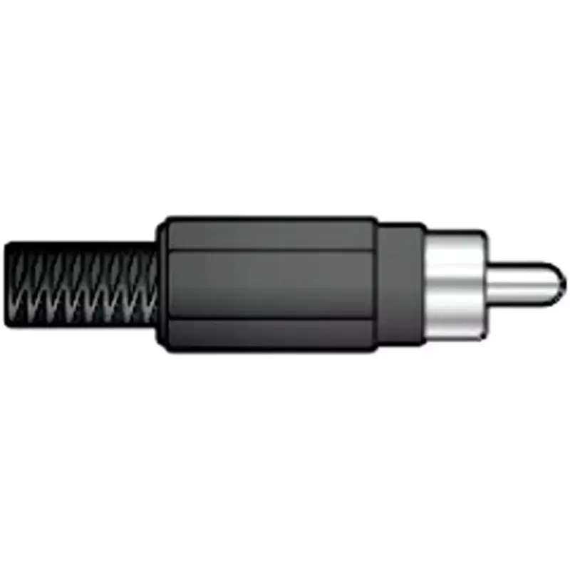 Tva Connector Rca Inline Male Grey