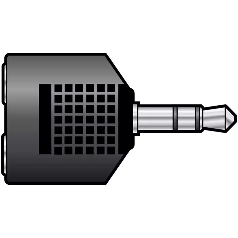 Tva Adaptor 3.5MM Stereo Male To 2X 3.5MM Stereo Female