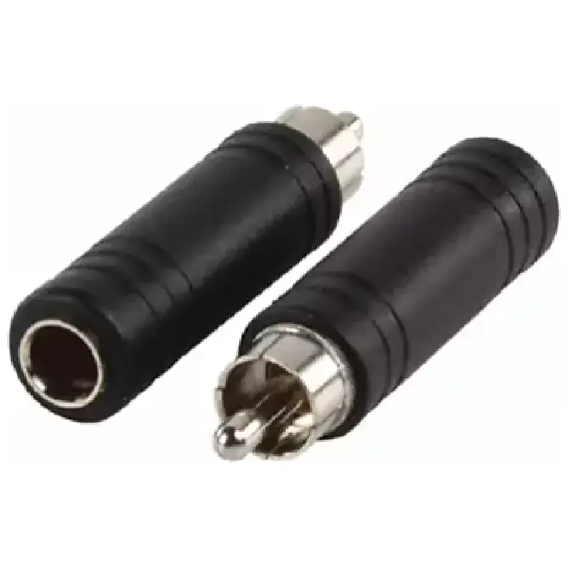 Tva Adaptor Rca Male To 6.3MM Mono Female