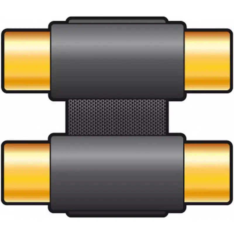 Tva Adaptor 2X Rca Female To 2X Rca Female