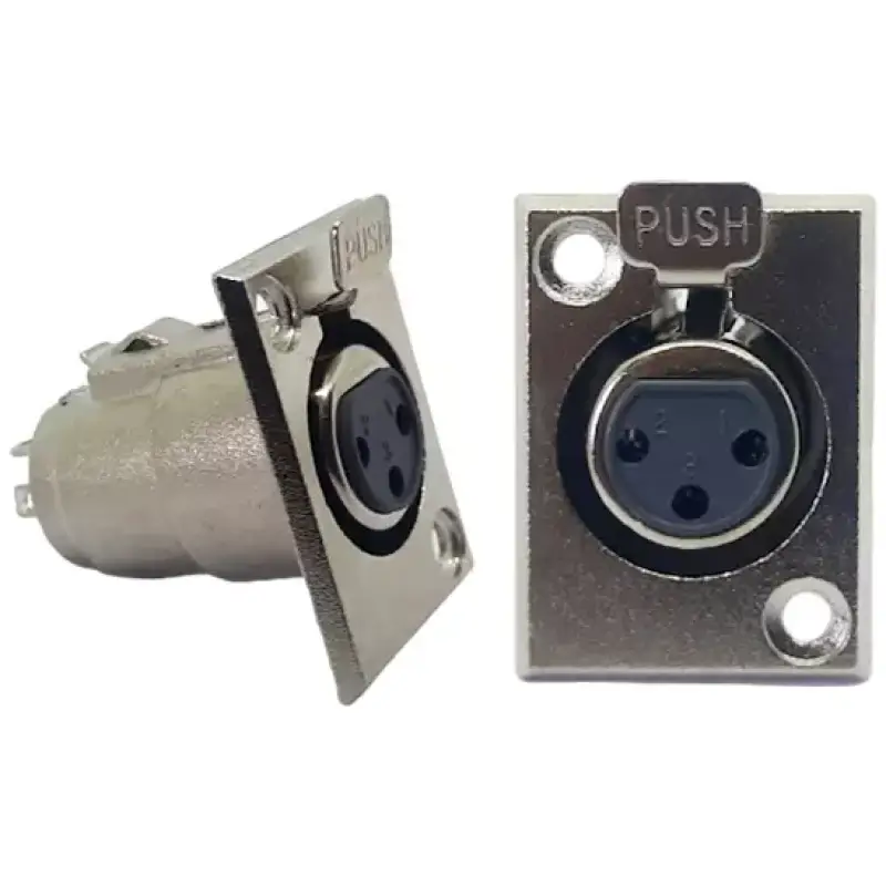 Tva Connector Xlr Chassis Mount Female