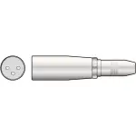 Tva Adaptor Xlr Male To 6.3MM Mono Female