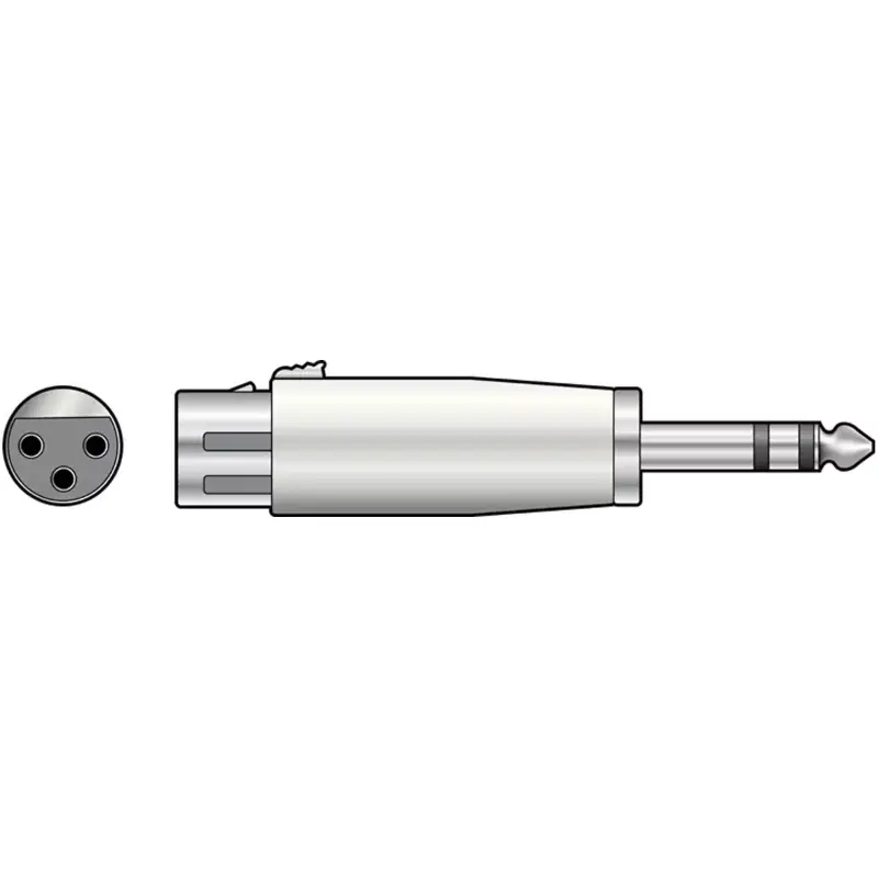 Tva Adaptor 6.3MM Stereo Male To Xlr Female
