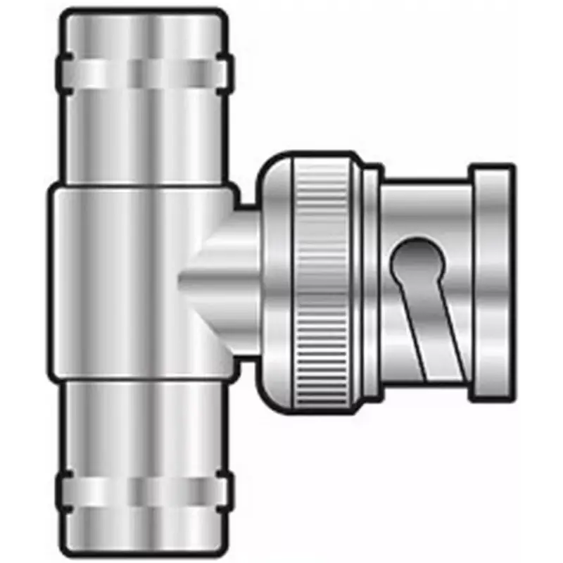 Tva Adaptor Bnc Male To 2X Bnc Female