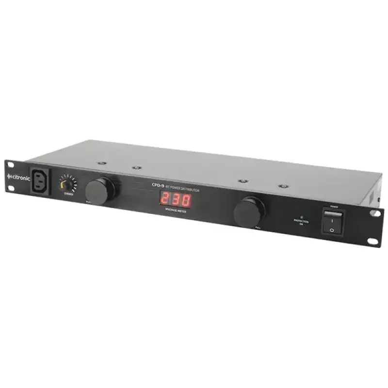Citronic - Cpd - 9 19IN Iec Power Distributor