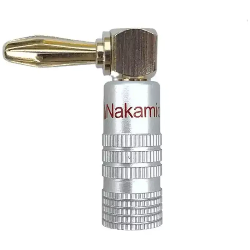 Tva Connector Nakamichi Right Angle Banana Plug Red