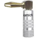 Tva Connector Nakamichi Right Angle Banana Plug Black