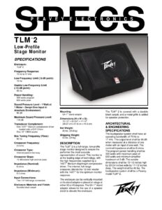 Peavey MTL-2 Black Widow Dual 18″ Subwoofer Cabinet - Image 2