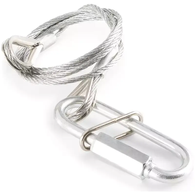 Beamz - SAF20 Steel Safety Cable 70CM X 2MM