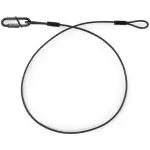 Beamz - SAF75 Safety Cable 75CM X 3MM 30KG Black - Image 2