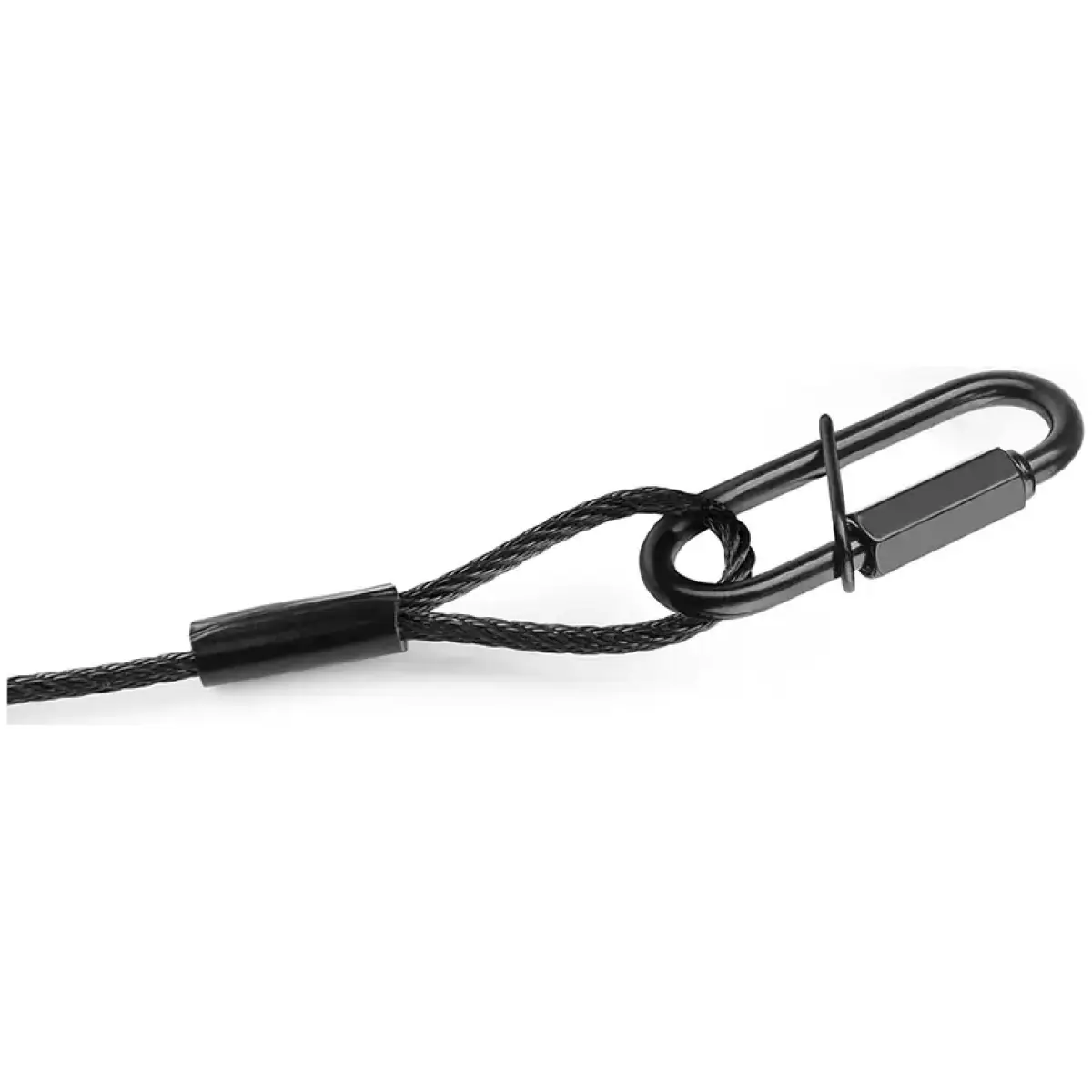 Beamz - SAF75 Safety Cable 75CM X 3MM 30KG Black - Image 5