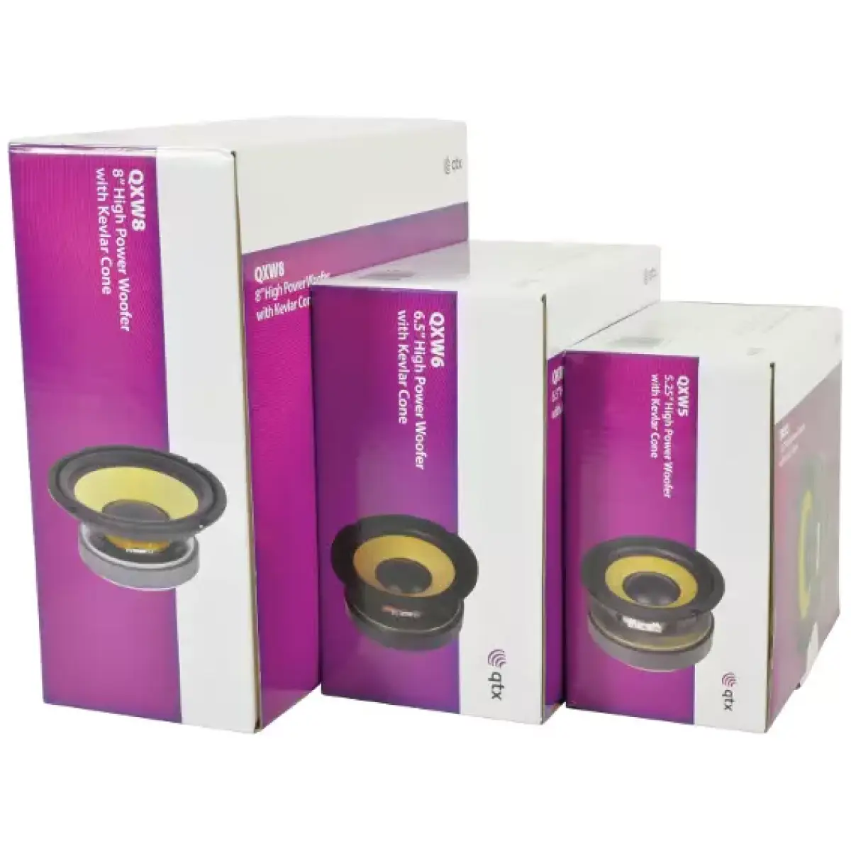 Qtx - High Power Woofers With Aramid Fibre Cone 5.25" - Image 2