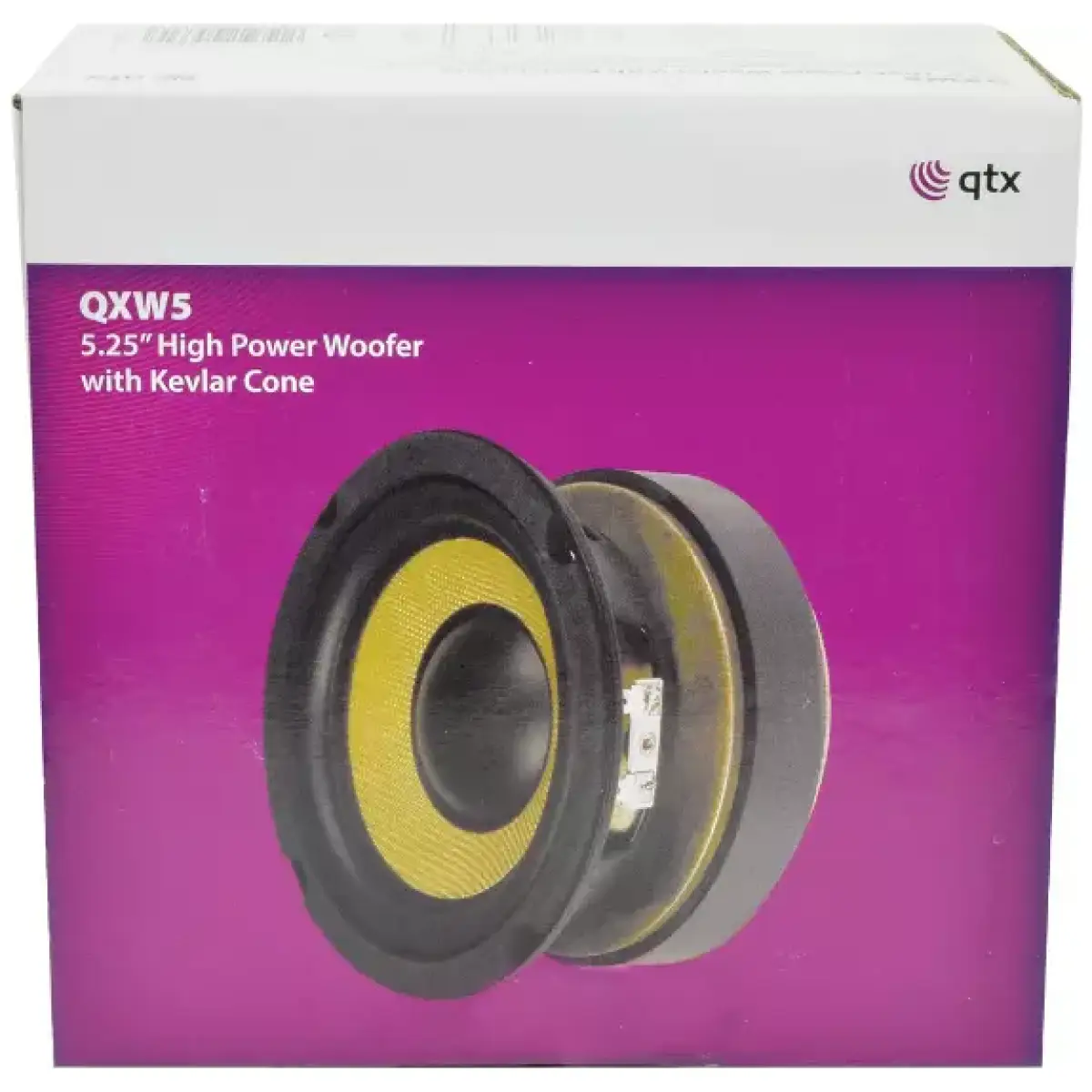 Qtx - High Power Woofers With Aramid Fibre Cone 5.25" - Image 4