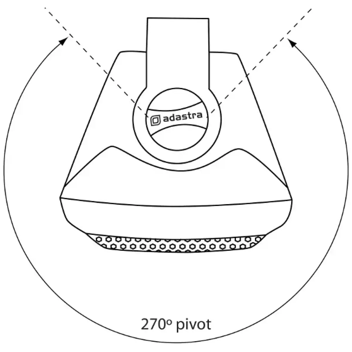 Adastra BC4VB Passive Wall Mount Speaker 4IN Black 35W 100V - Image 4