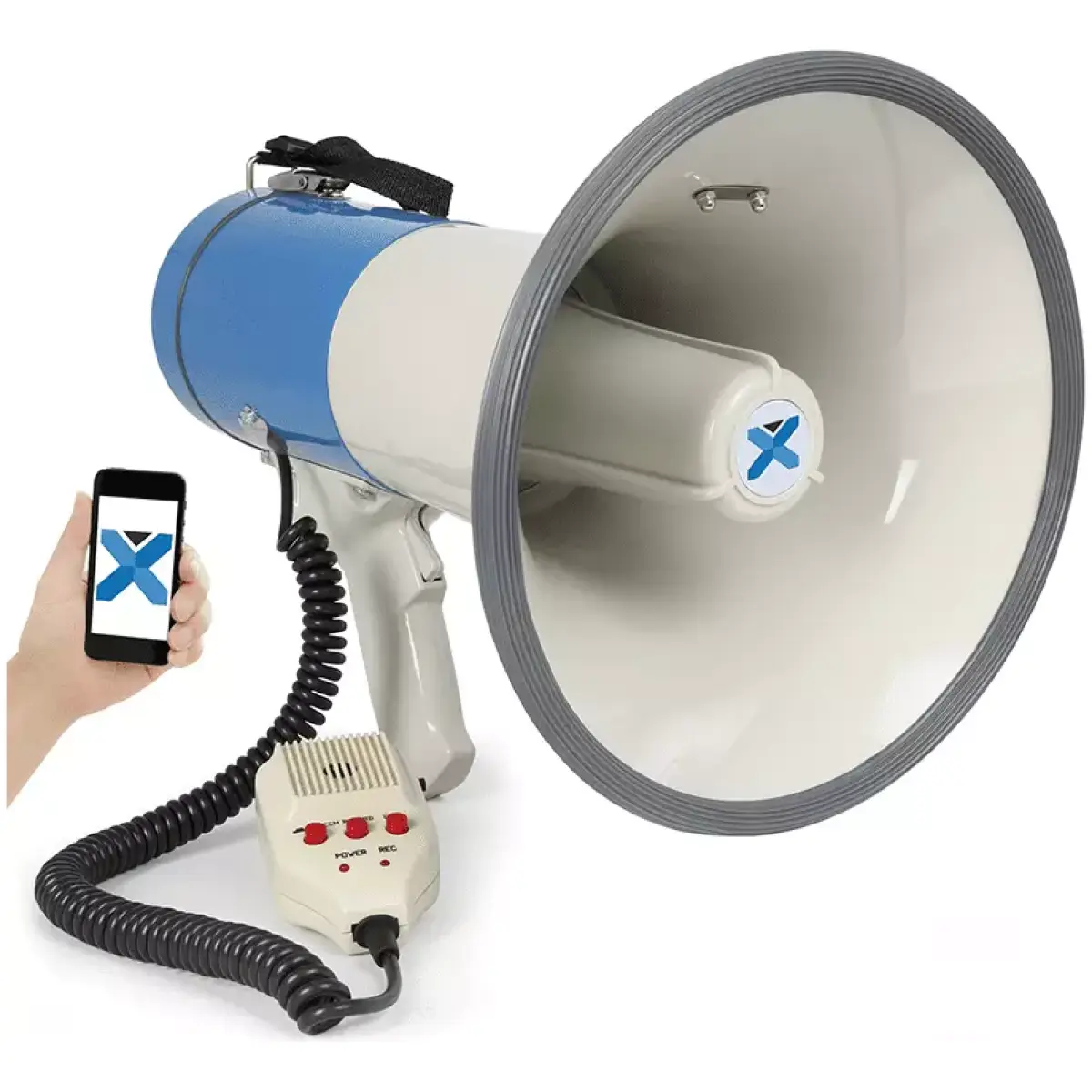 Vonyx - MEG055 Megaphone 55W Record, Siren, Microphone - Image 2