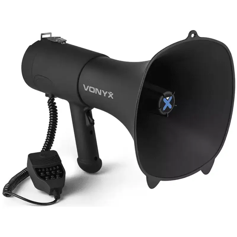 Vonyx MEG090 Megaphone 90W With Record Siren Usb Bt