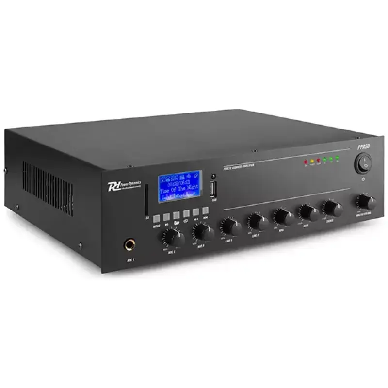 Pdm PPA50 100V Mixer Amplifier 50W Usb/sd/bt