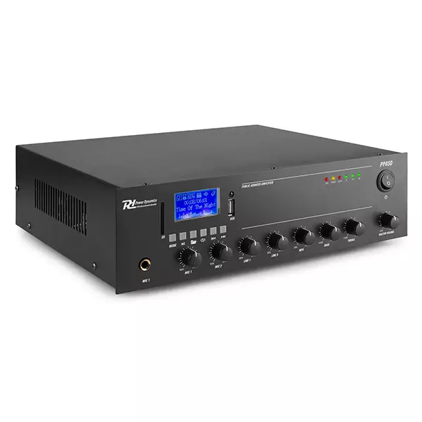 952082PDM_1 Pdm PPA50 100V Mixer Amplifier 50W Usb/sd/bt - Image 1