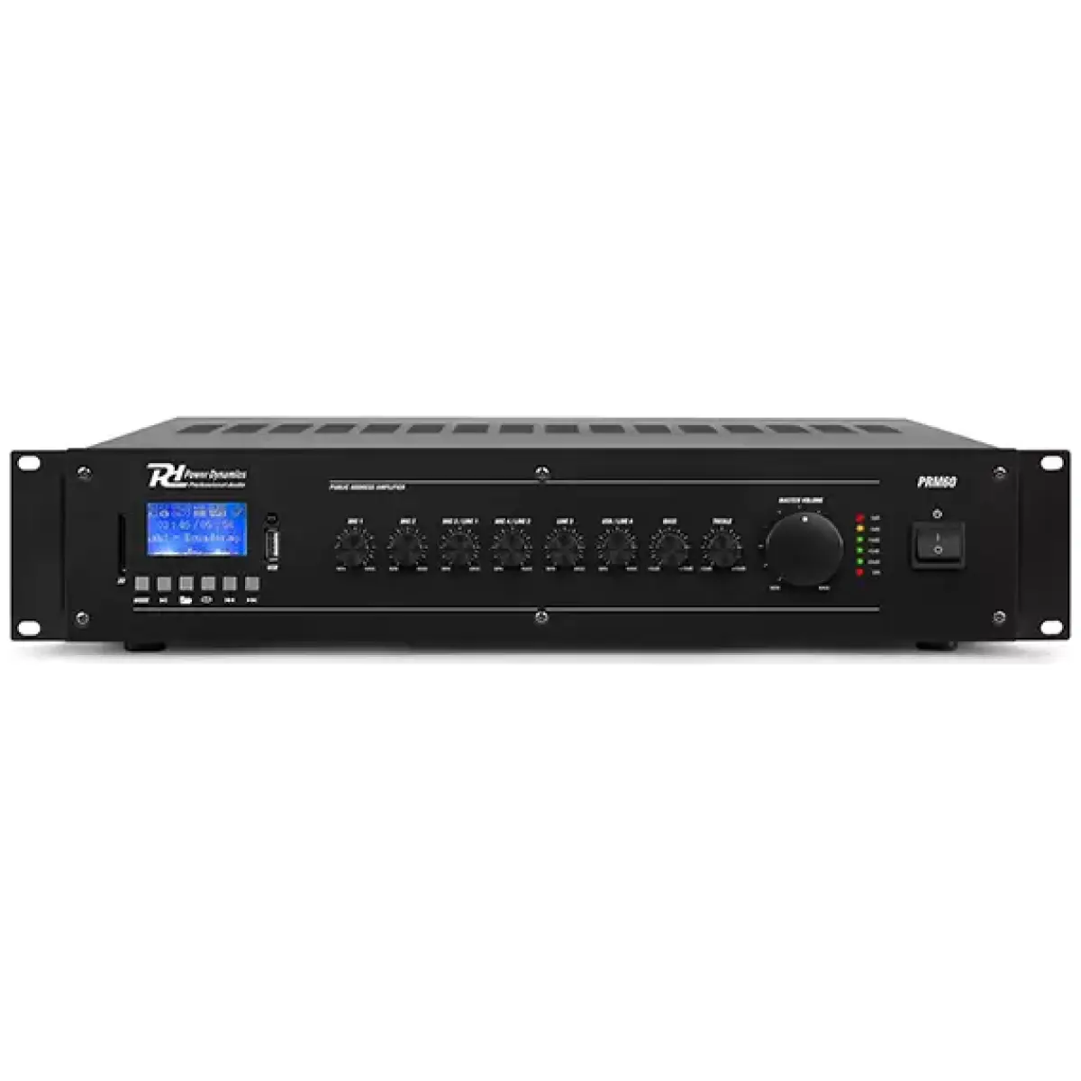 Pdm PRM60 100V Mixer Amplifier 60W Usb/sd/bt 6 Zone - Image 2