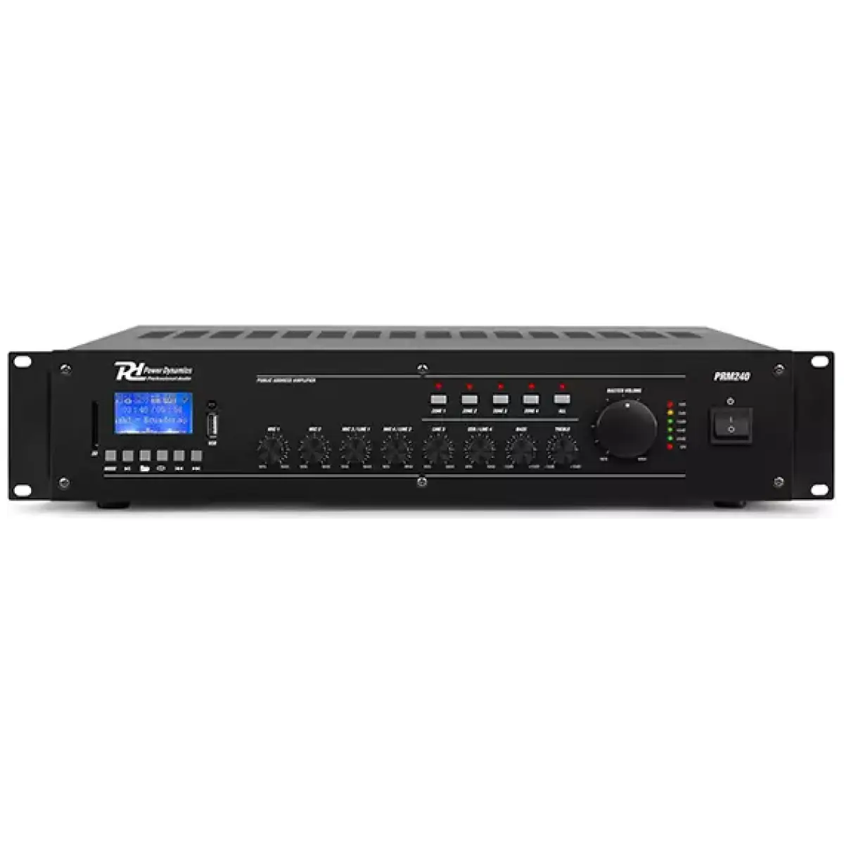 Pdm PRM240 100V Mixer Amplifier 240W Usb/sd/bt 4 Zone - Image 2