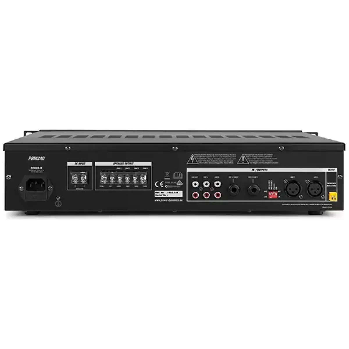 Pdm PRM240 100V Mixer Amplifier 240W Usb/sd/bt 4 Zone - Image 4