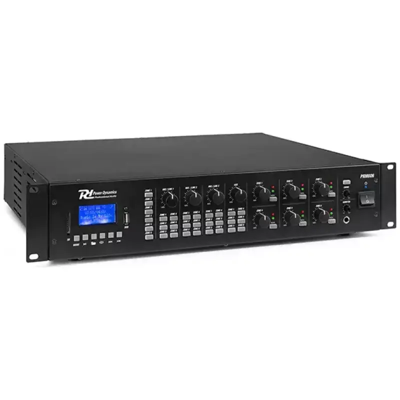 Pdm PRM606 100V Mixer Amplifier 360W Usb/sd/bt 6 Zone