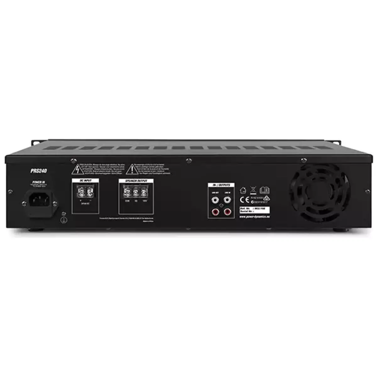 Pdm PRS240 100V Slave Amplifier 240W - Image 4