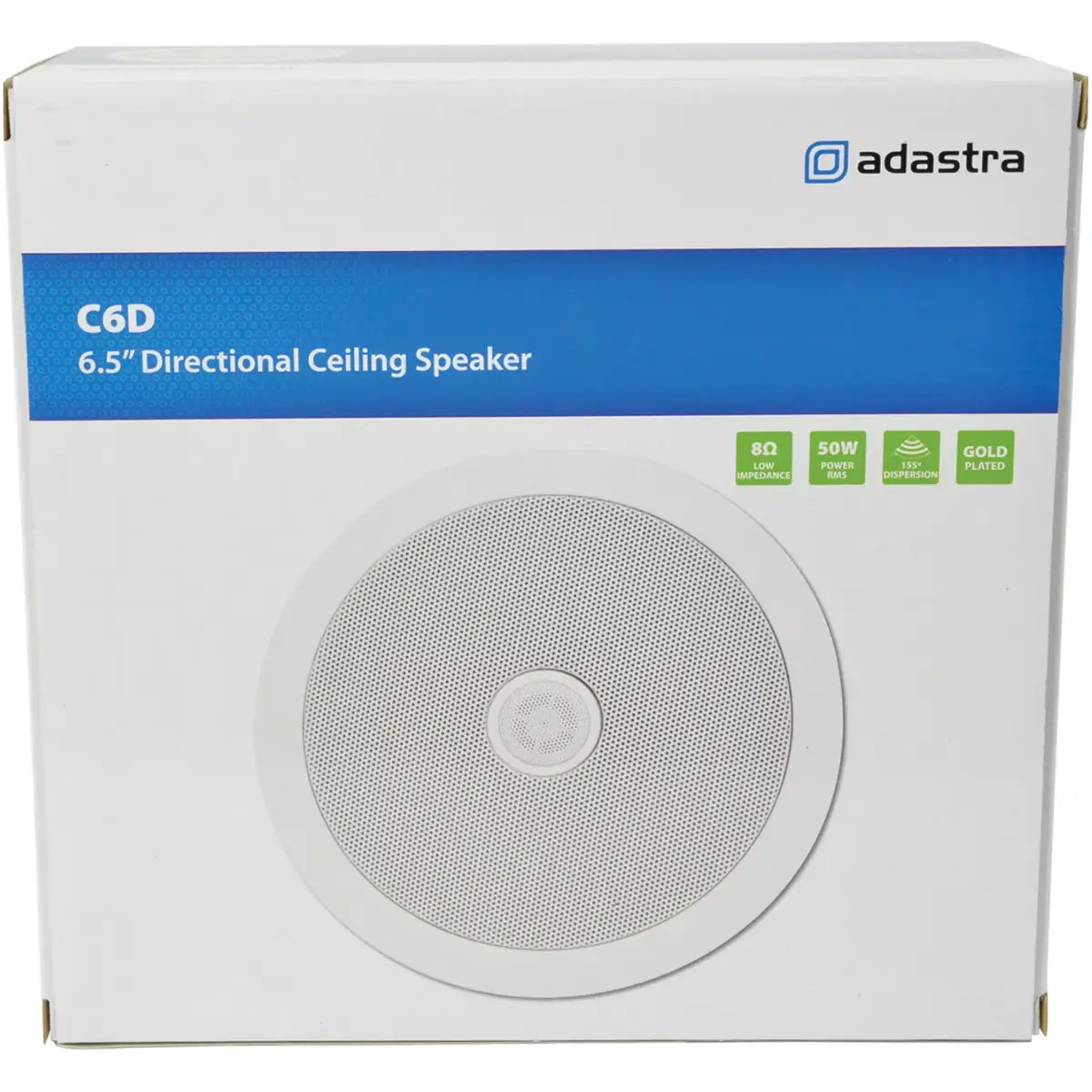 Adastra C6D Ceiling Speaker Directional Tweeter 6.5INCH White 100W 8OHM - Image 4