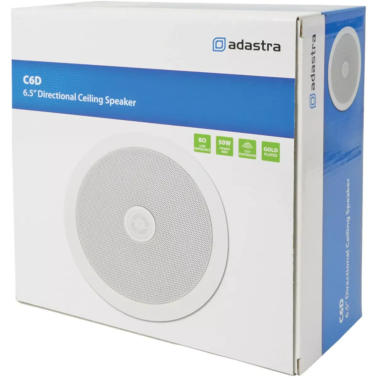 Adastra C6D Ceiling Speaker Directional Tweeter 6.5INCH White 100W 8OHM - Image 5