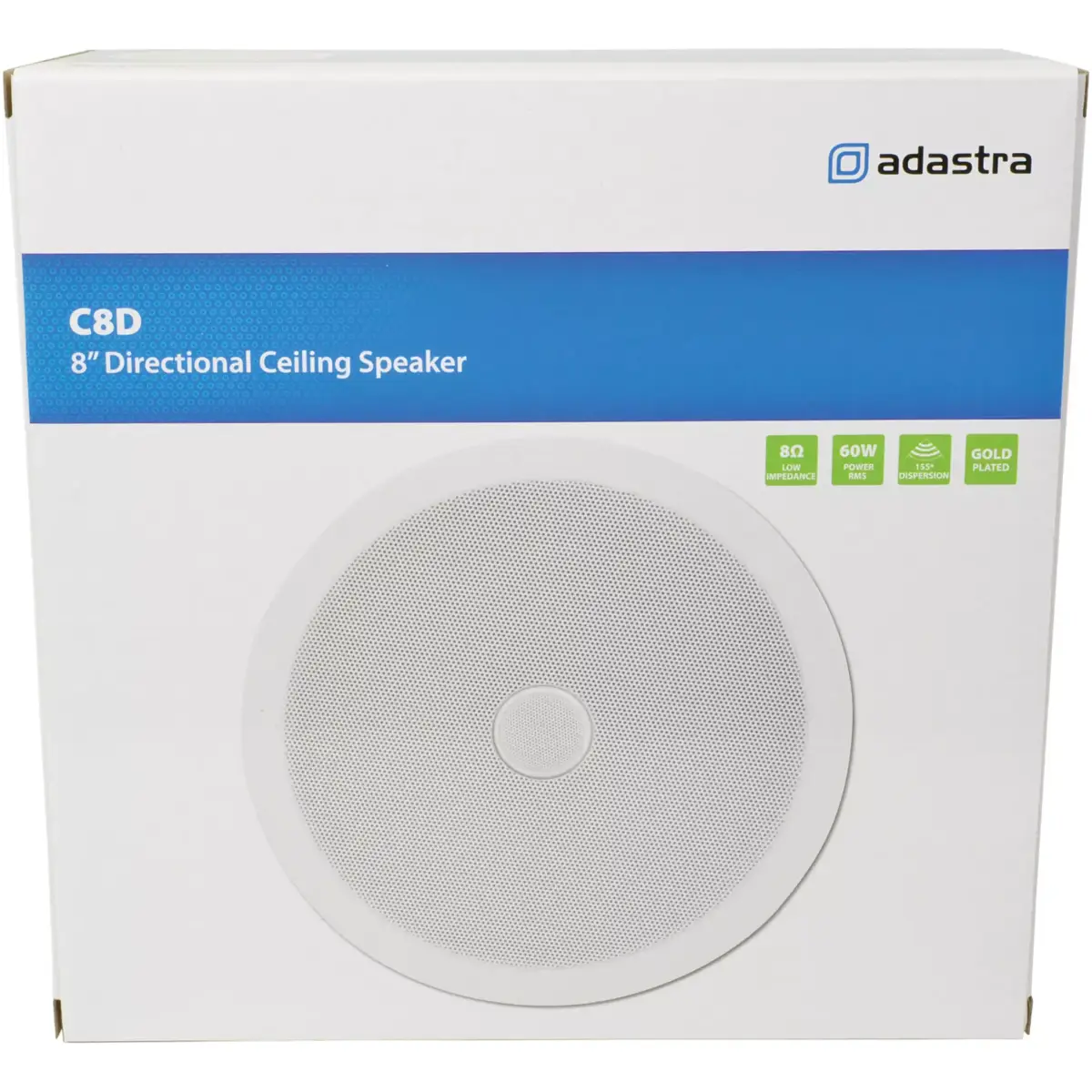 Adastra C8D Ceiling Speaker Directional Tweeter 8INCH White 60W 8OHM - Image 4