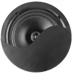 FILO CEILING SPEAKER FRAMELESS 8INCH BLACK 40W 100V