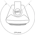 Adastra BC3VW Passive Wall Mount Speaker 3IN White 30W 100V - Image 5