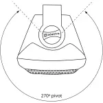 Adastra BC3VB Passive Wall Mount Speaker 3IN Black 30W 100V - Image 4