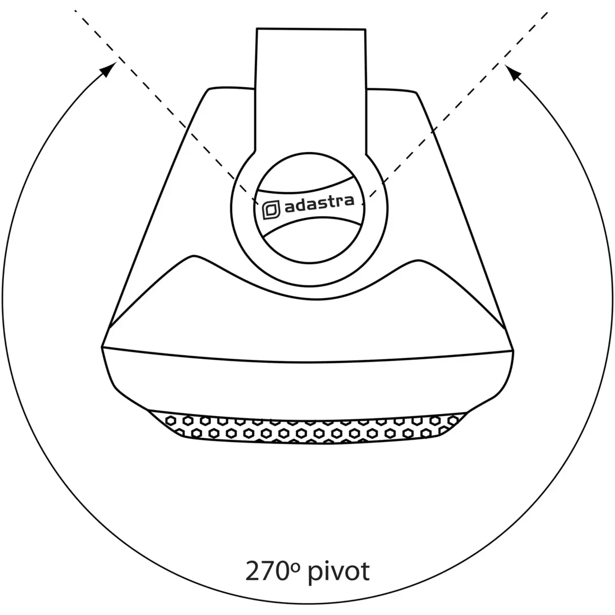 Adastra BC5VW Passive Wall Mount Speaker 5.25IN White 45W 100V - Image 5