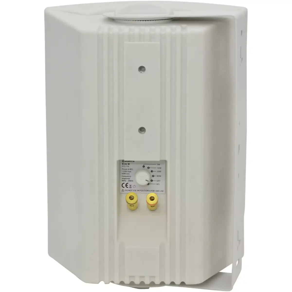 Adastra BC6VW Passive Wall Mount Speaker 6.5IN White 60W 100V - Image 3
