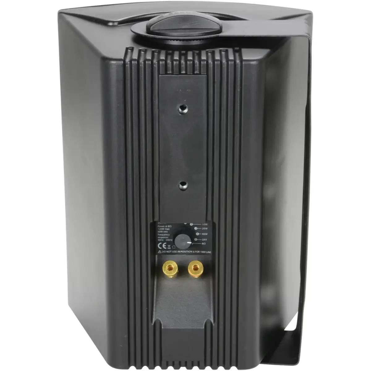 Adastra BC6VB Passive Wall Mount Speaker 6.5IN Black 60W 100V - Image 2