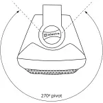 Adastra BC6VB Passive Wall Mount Speaker 6.5IN Black 60W 100V - Image 4