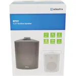 Adastra BP5V - W Passive Wall Mount Speaker 5.25IN White 45W 100V IP54 - Image 4
