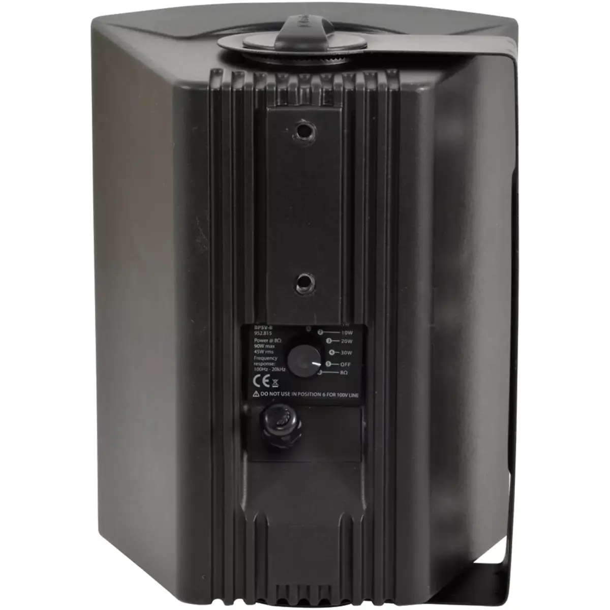Adastra BP5V - B Passive Wall Mount Speaker 5.25IN Black 45W 100V IP54 - Image 3