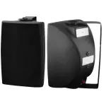 FILO PASSIVE WALL MOUNT SPEAKER 8IN BLACK 50W 100V IP56