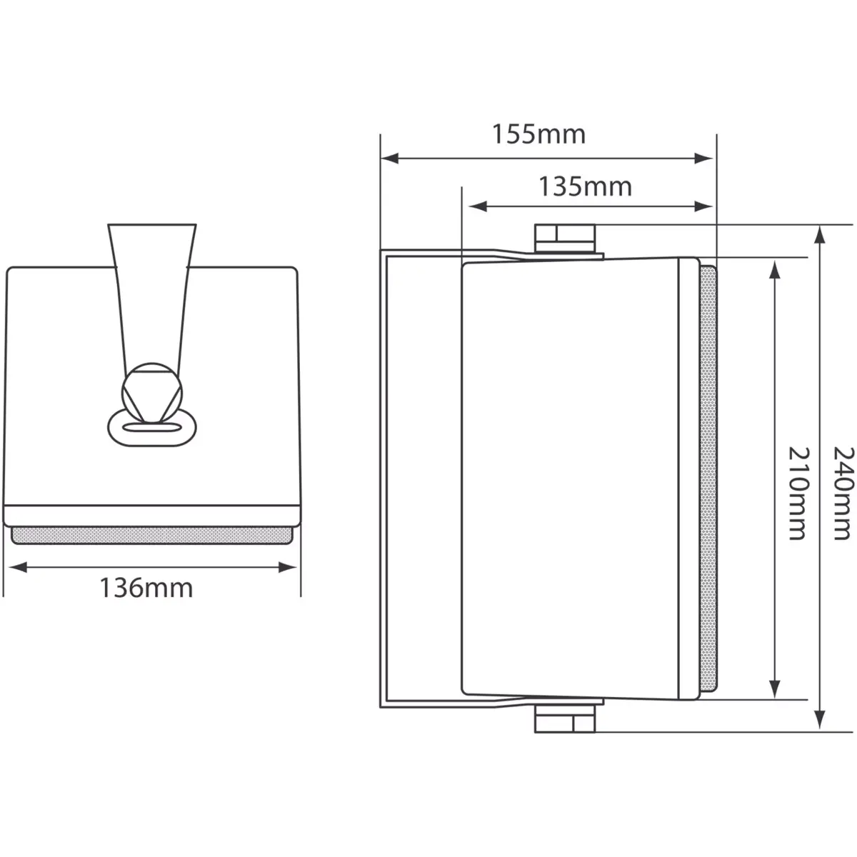 Adastra - B30V - W 100V Line Background Speakers Pair - Image 7